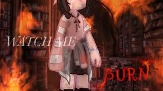 just gonna stand there and watch me burn? | Gacha Life 2 |Love the way you lie / Meme | Trend | GLMV