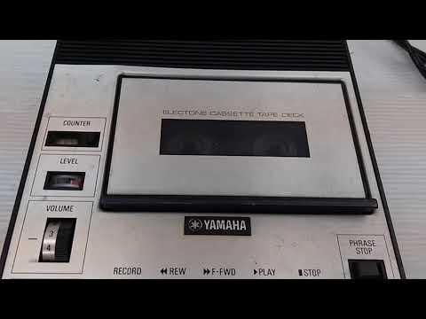 ●動画あり●YAMAHA エレクトーンカセットテープデッキ カセットレコーダー●EC-500●ヤマハ