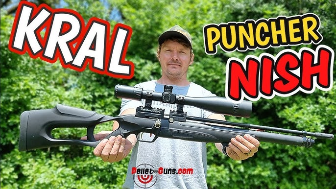 PCP Gun KRAL Puncher NP-01 6.35mm Calibre - 20 Joules Power 200