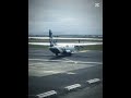 ATR-72 leaving the gate at Nelson Airport