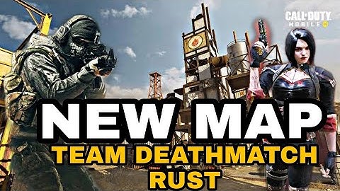 New Map Team deathmatch Rust || Call of duty mobile gameplay