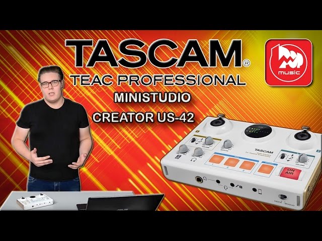 Звуковая карта TASCAM US-42B USB MiNiSTUDIO CREATOR