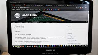 AntiX Linux 26 - Como baixar e gravar no pen-drive