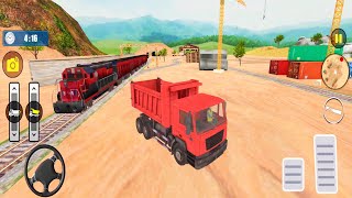 City Train Construction Sim - #1 Android Gameplay Videos | Truck Games 3D screenshot 2