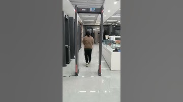 Low Price 11 Zones Walk Through Metal Detector (DFMD) #metaldetector #security #securityproducts