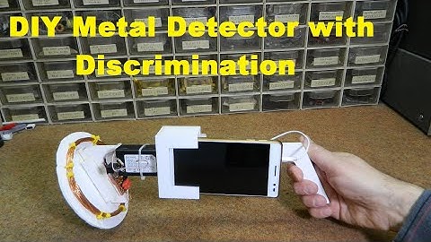 DIY Simple Metal Detector with discrimination