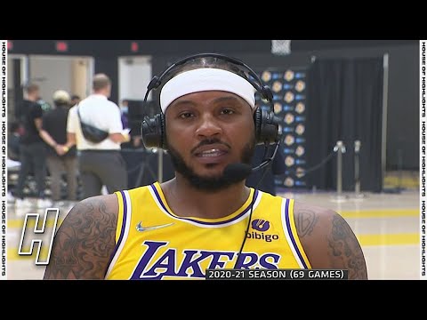 Carmelo Anthony Media Day Full Interview | 2021 Lakers Media Day