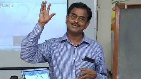 SubbiahPandian Mechanical Universe  Part 19 Angular Momentum in Tamil