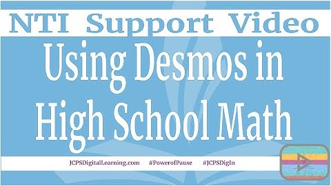 Using Desmos in HS Math