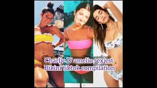 Charlie Damelio Sexiest Bikini Tiktok Compilation
