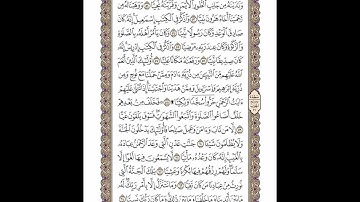 الوجه 309 من القرآن مكرر ١٠ مرات مع الآيات | سورة مريم | الشيخ خليفة الطنيجي