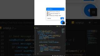 💻 Chat Box with Popup Animation | HTML CSS JS. #ChatUI #HTML #CSS #JavaScript