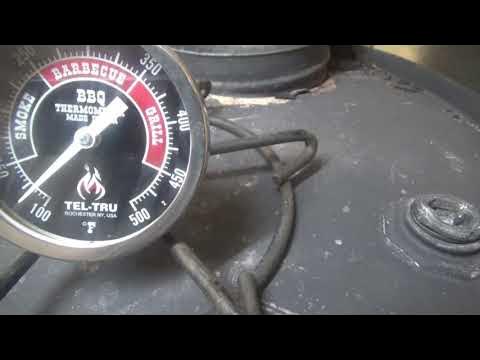 WQ2 - How to Install Tel-Tru Thermometer on Old Country Pecos Smoker 