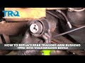 How to Replace Rear Trailing Arm Bushing 1998-2010 Volkswagen Beetle