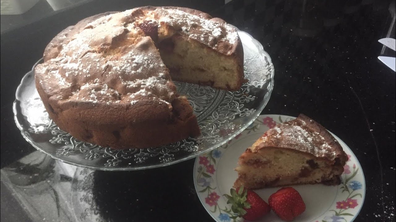 STRAWBERRY CAKE / ÇİLEKLİ KEK YouTube