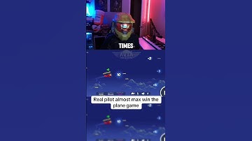 Real pilot almost max win the plane game #maxwin #pilot #planegame #aviamaster