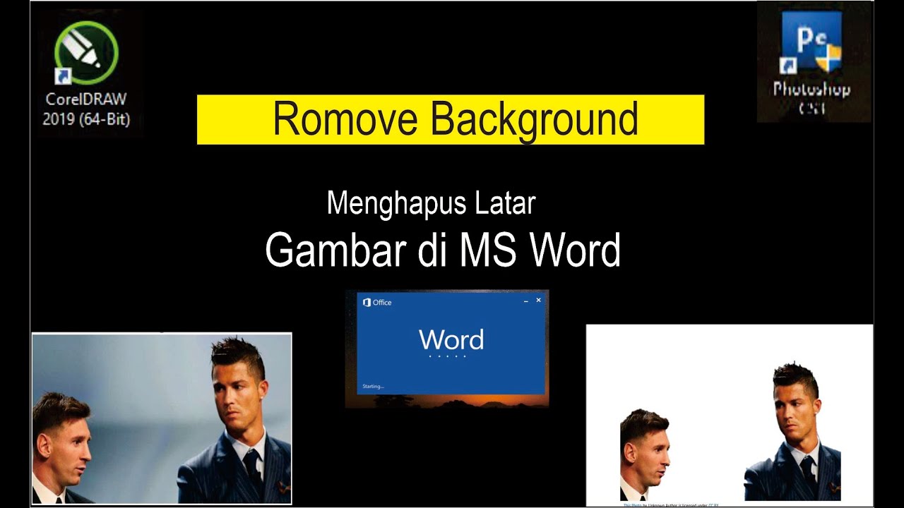Cara Menghapus Latar Belakang Gambar di Microsoft Word 