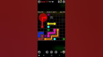 How To Solve Flow Free Bridges Bonus Pack Level 17 9x9 Board Walk Through Solution Walkthrough