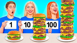 видео: 100 Слоев Еды Челлендж | Потрясающие Кухонные Хитрости от Funny DO Challenge картинка: 100 Слоев Еды Челлендж | Потрясающие Кухонные Хитрости от Funny DO Challenge