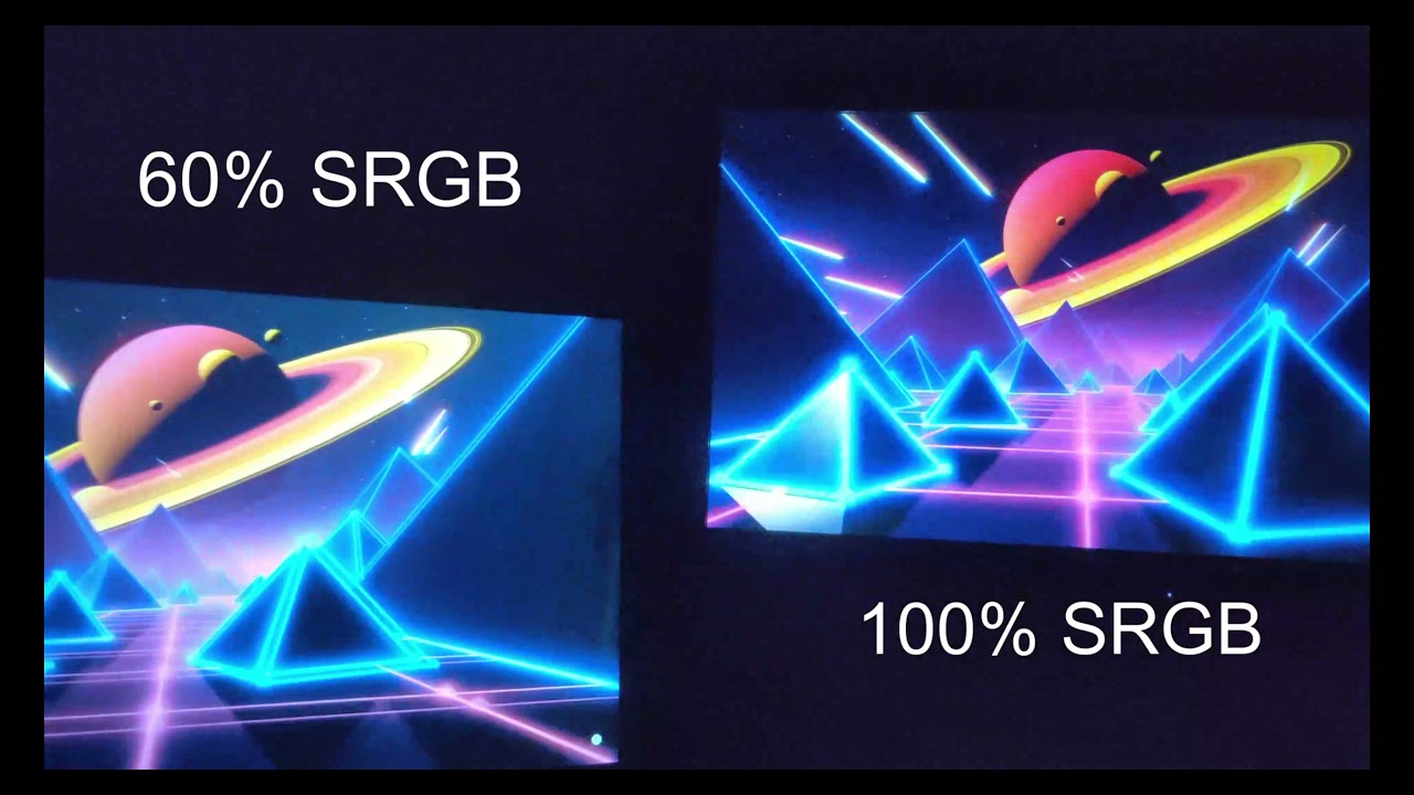 Is 100 sRGB good?