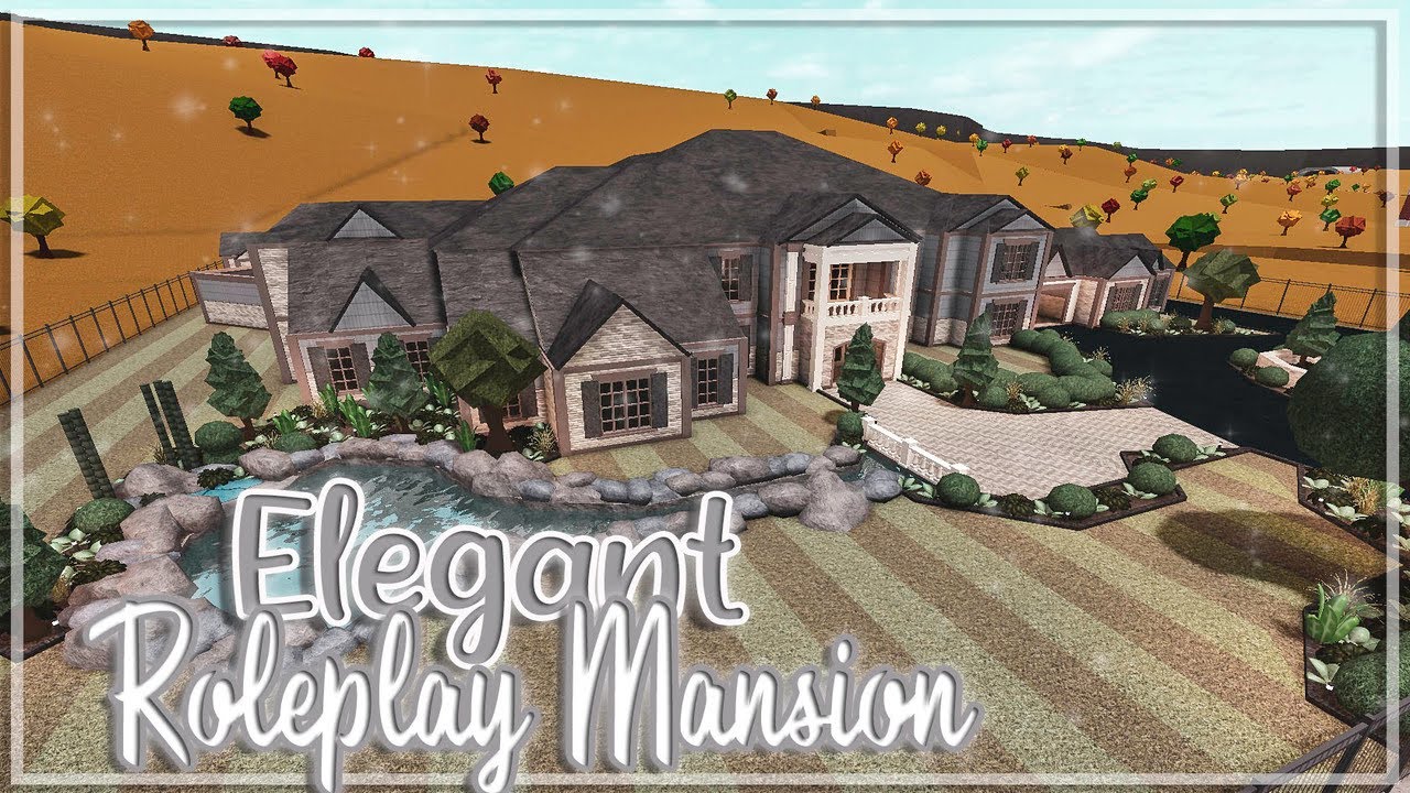 ROBLOX | Bloxburg: Cozy Elegant Mega Mansion | 277k | Part 1 ...