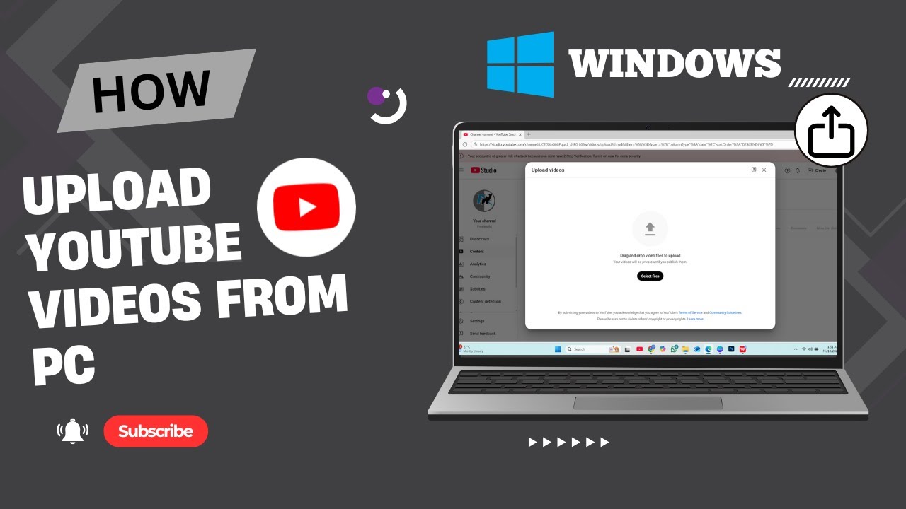 How to Upload a YouTube Video from Your Computer (Step-by-Step - YouTube