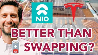 Nio Or Tesla? Battery Swapping Or Wireless Charging Tech More Ready For Autonomous Robotaxis?