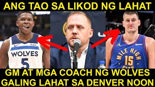 Isang TAO lang ang BUMUO ng LINEUP ng Wolves at Nuggets! Kaya CHECKMATE Talaga!