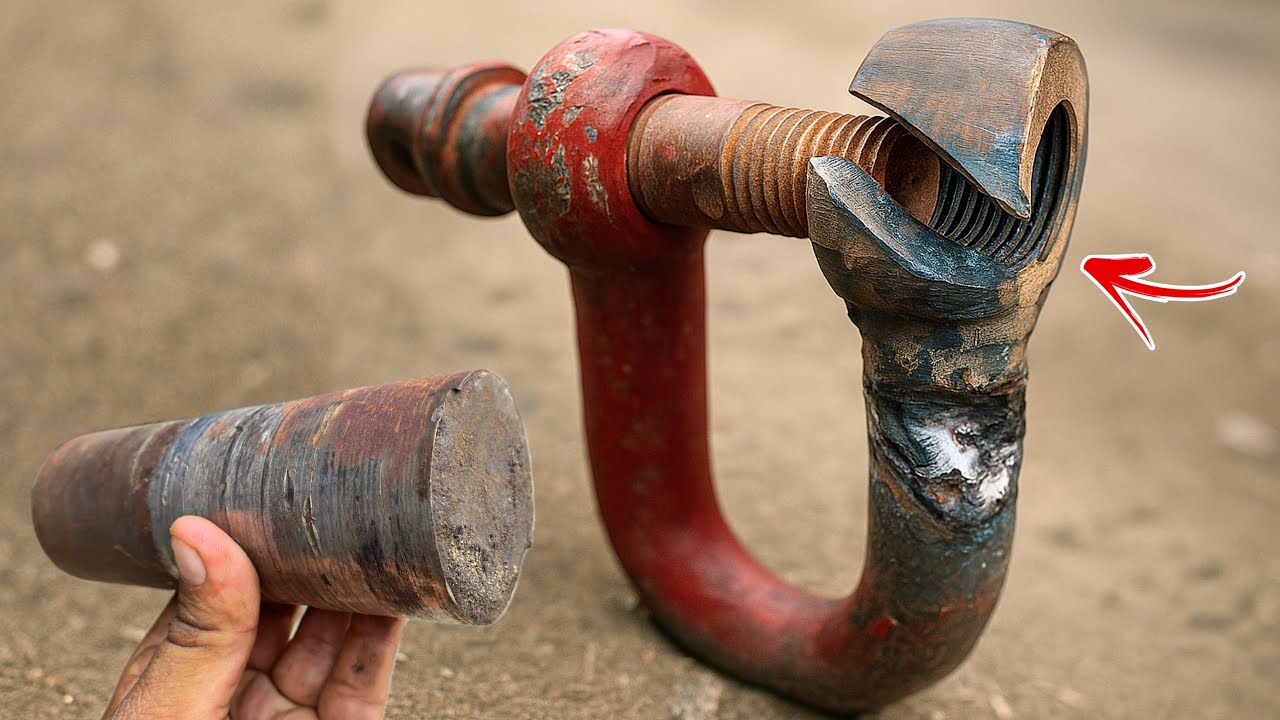 Shocking Solution of Broken U-shaped Hook Repair with Precise Mechanic Skill – No Problems No Stress