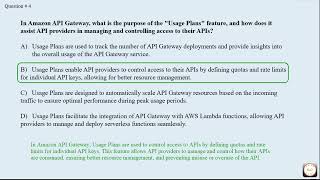 Amazon API Gateway - Knowledge Test Part 2