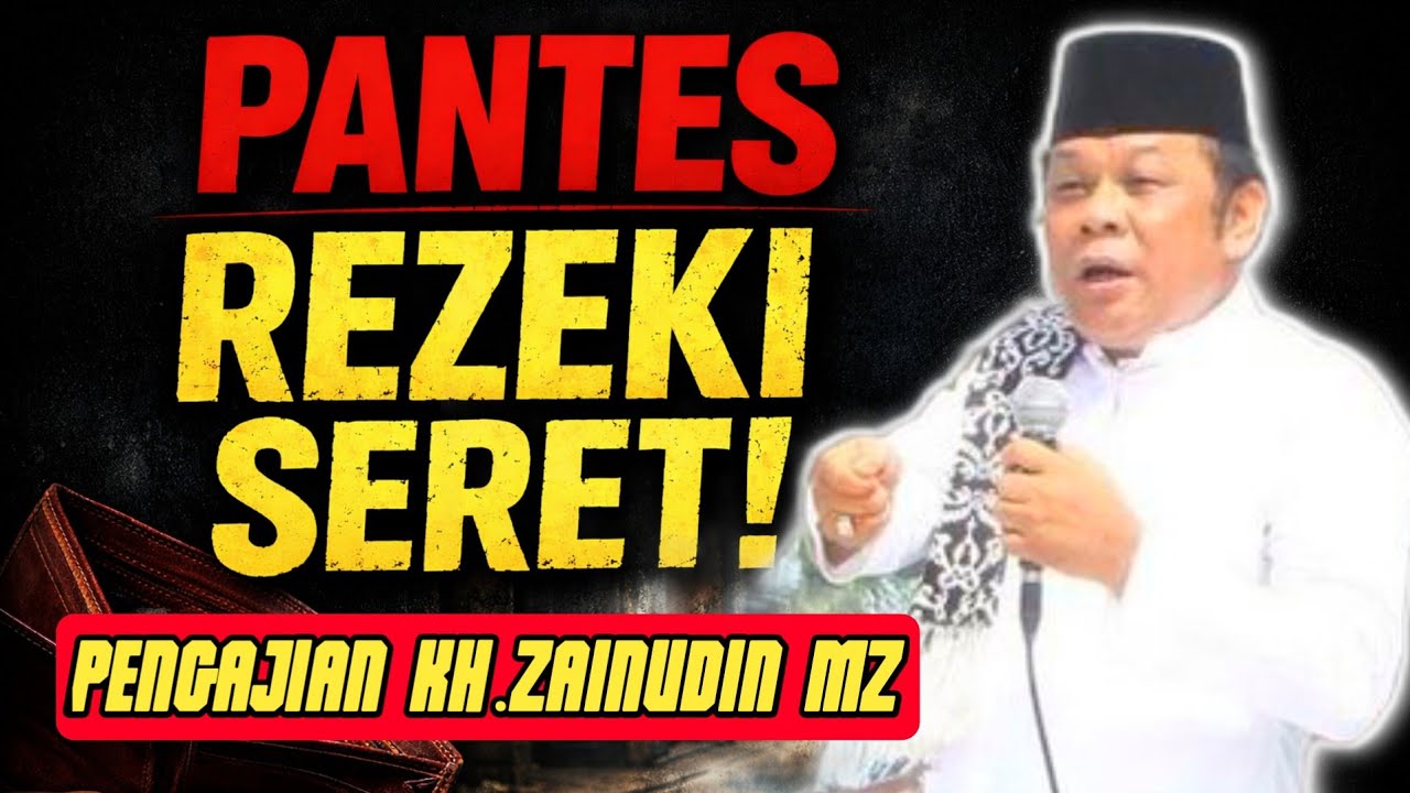 PENGAJIAN KH.ZAINUDIN MZ || RAHASIA REZEKI ORANG BERTAKWA YANG JARANG DIUNGKAP