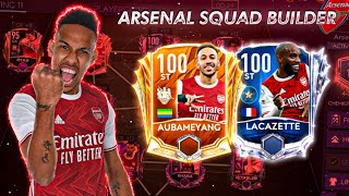 INSANE FULL ANIMATED MASTERS ARSENAL SQUAD BUILDER || BEST POSSIBLE ARSENAL SQUAD || FIFA MOBILE 21