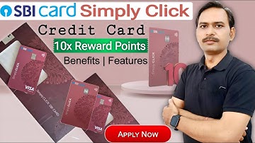 SBI Simply CLICK Credit Card Benefits in Hindi | #SBICard | SBI Credit Card Apply Online
