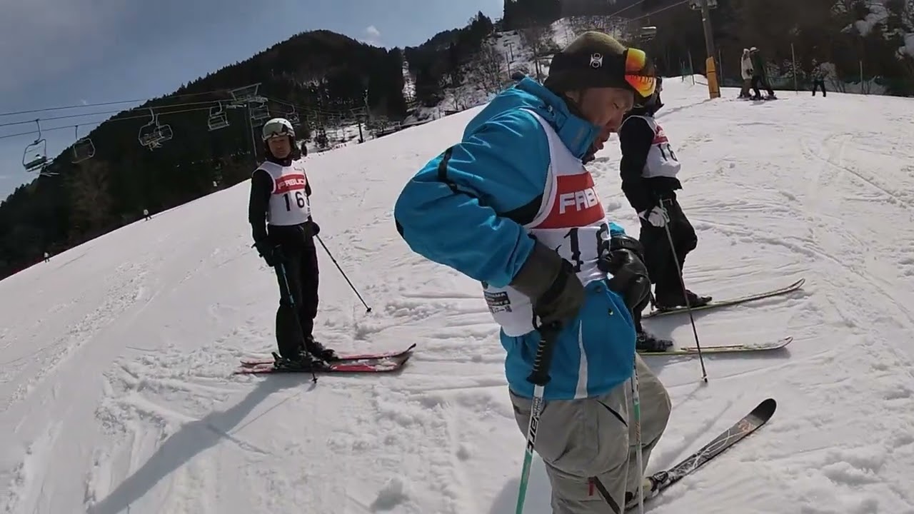 2023年3月5日　第76回富山県民体育大会モーグル競技一般男子の部