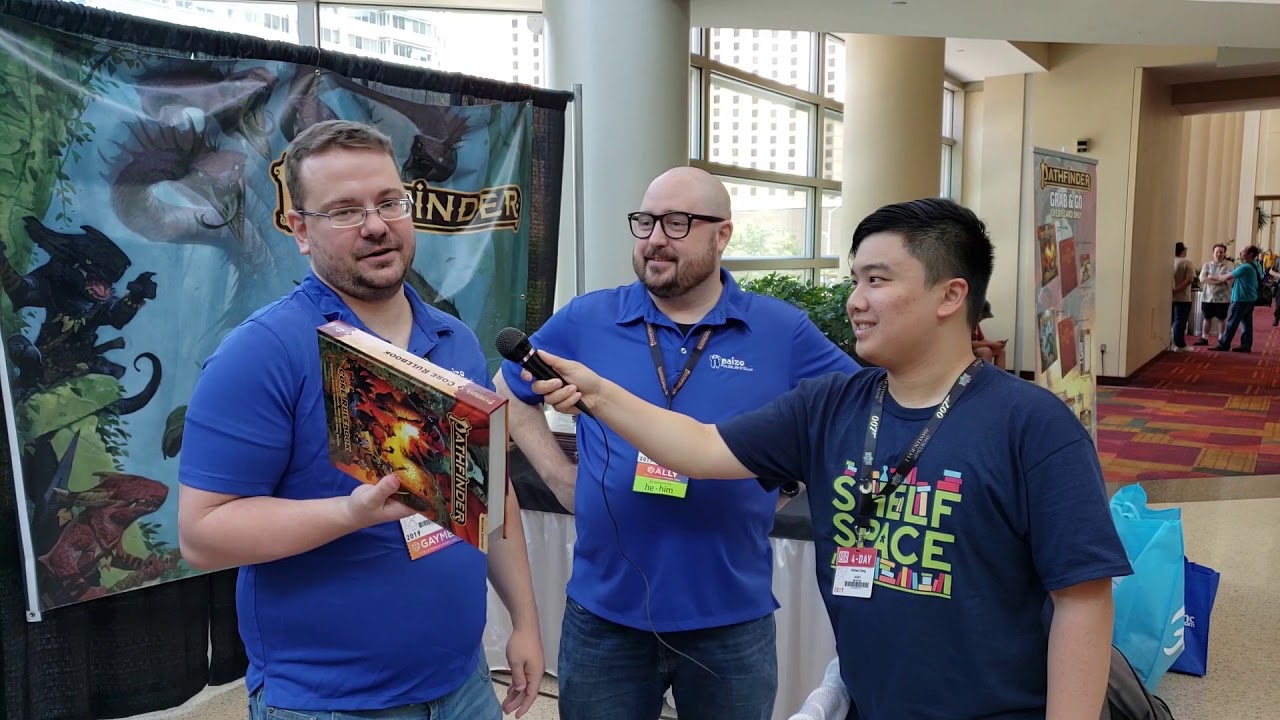 Gen Con 2019 - Paizo Publishing with Cosmo Eisele and Leo Glass