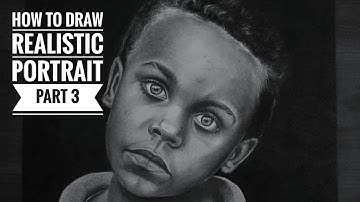 HOW TO DRAW HYPER REALISTIC PORTRAIT || PART 3|| SPEED DRAWING