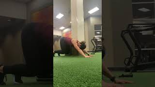 Plank to frog