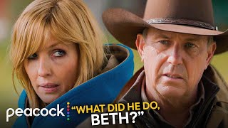 Yellowstone | Beth Tells John the Real Reason She Can't Have Children Resimi