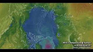 Earth Nullschool | Arctic Weather Forecast (Sep 8-15, 2026)