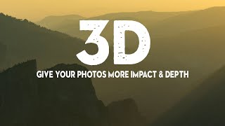 6 QUICK TRICKS to give YOUR PHOTOS IMPACT (and 3D look)