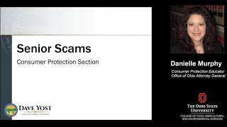 Healthy Aging Network: Senior Scams