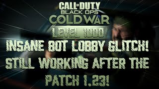COLD WAR: EASY *LEVEL 1000* BOT LOBBY GLITCH WORKING ON PATCH 1.23!