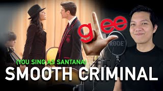 Smooth Criminal (Sebestian Part Only - Karaoke) - Glee Version