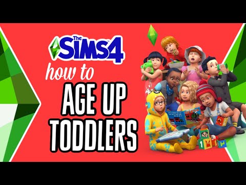 How to Age Up TODDLERS in The Sims 4 (With and Without Cheats) 🎂