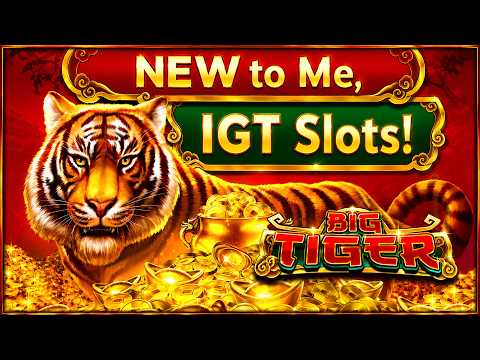 Dreams of Big Money and Big Tiger slots - NEW to Me IGT Live Play and Bonuses!