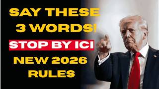 ⚠️STOPPED by ICE  Say These 3 WORDS to Avoid Arrest! New Rights