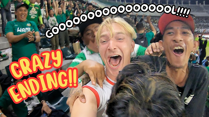 First Time Watching Indonesian Football!! 🇮🇩⚽️ (CRAZY ENDING!)