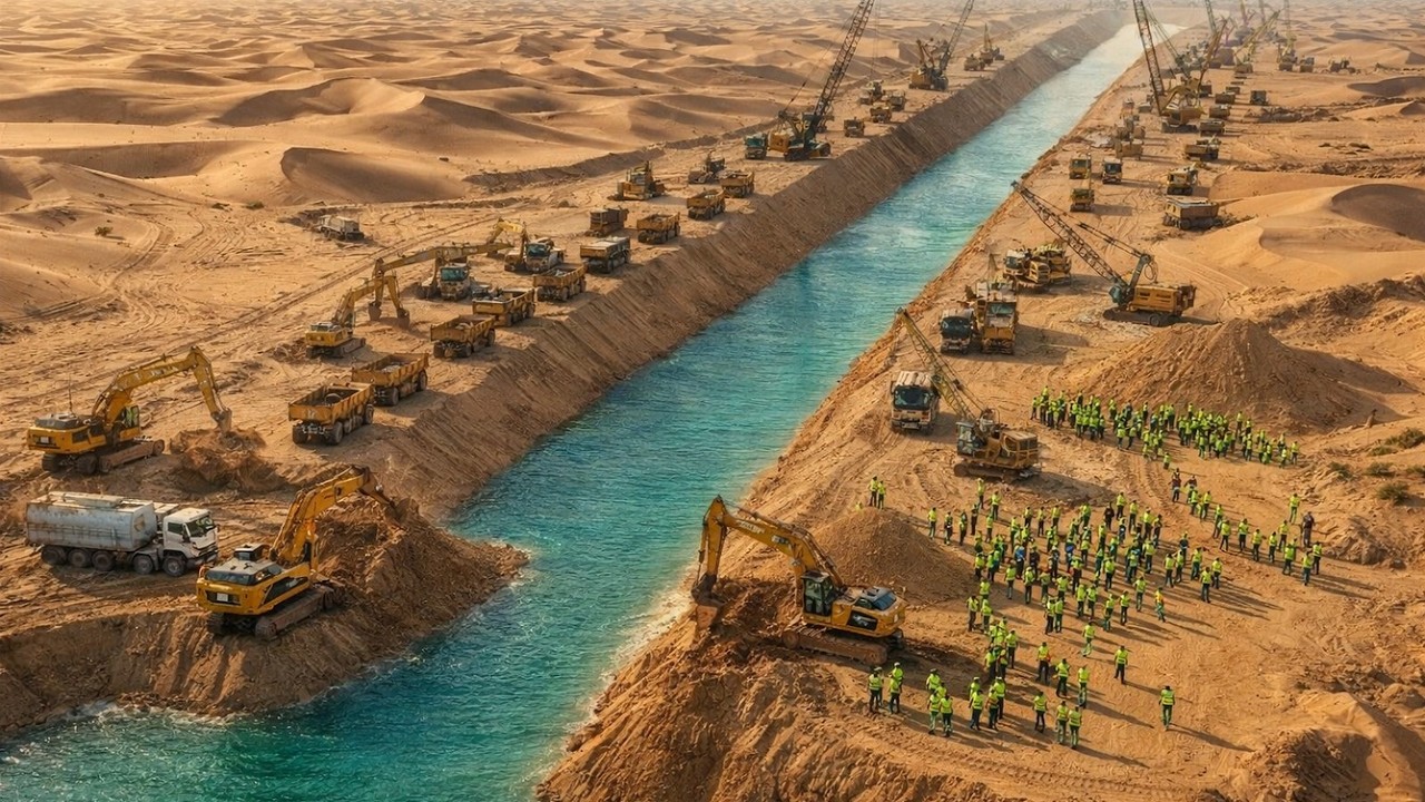 Пакистан Преобразил Пустыню: Грандиозный Канал 500 Км