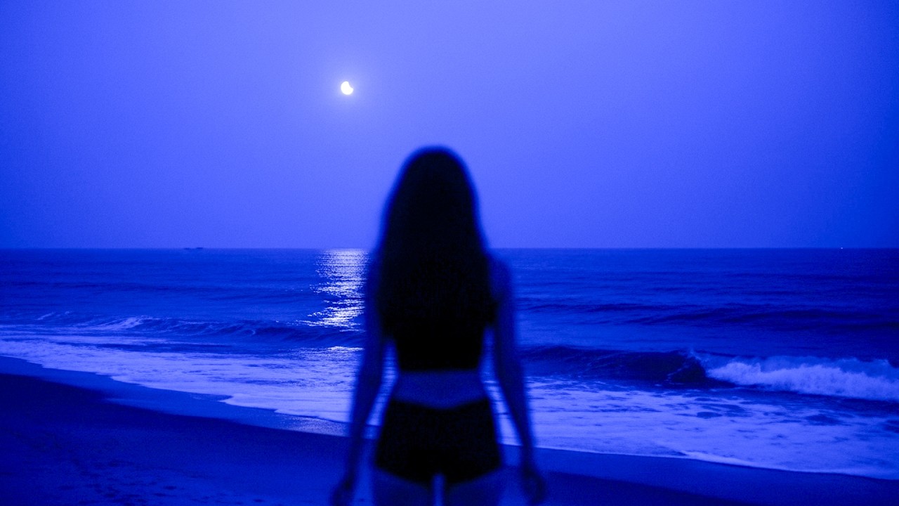 the moon knows your secrets, let them go.