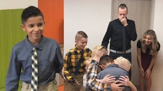 11YearOld Orphan Hugs Adoptive California Family in Emotional Reunion